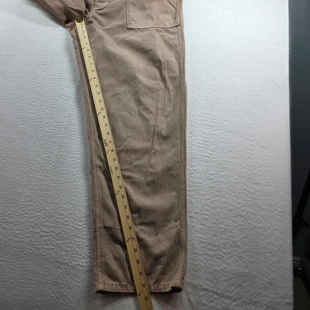 Nike Life Mens Herringbone Carpenter Pants Oxen Brown HJ0645-227 Size 36 NWT‎